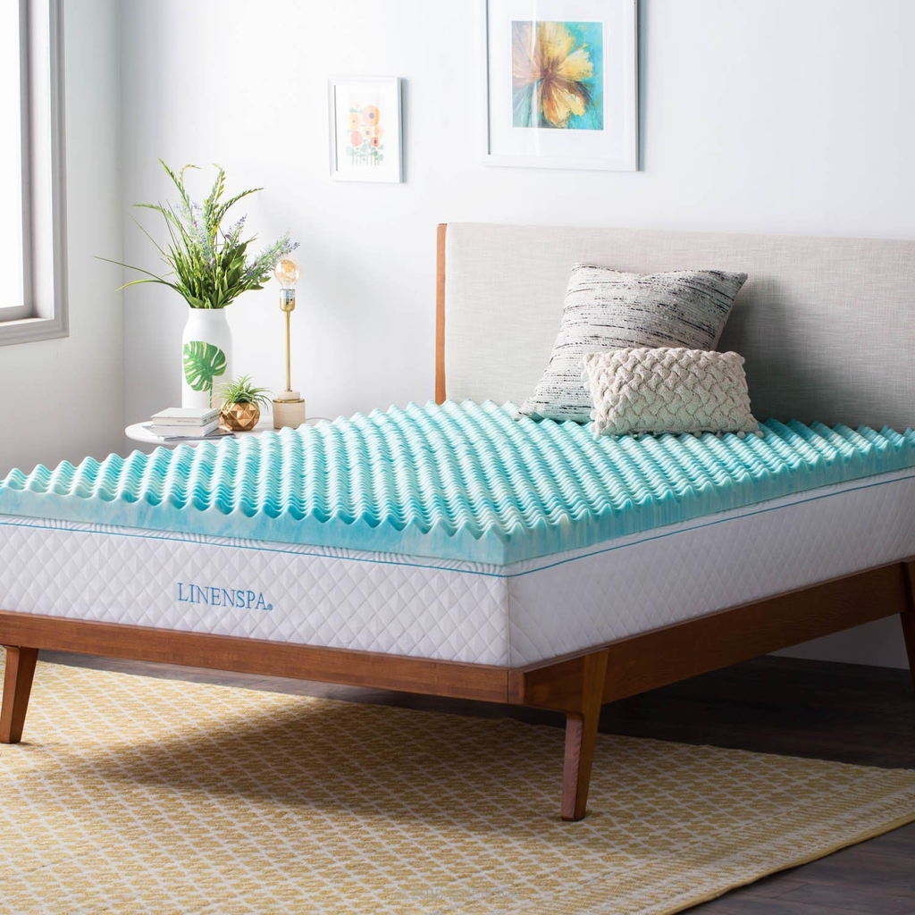Sobrecolchón de Memory Foam con gel 7.5 cm